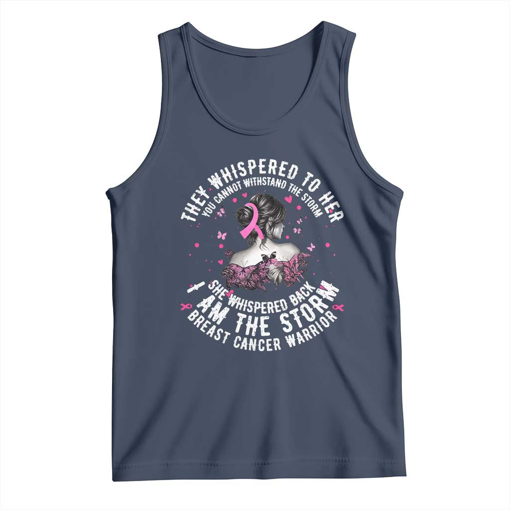 Breast Cancer Tank Top Pink Ribbon I Am Storm - Wonder Print Shop