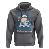 Diabetes is Boo Sheet Hoodie Funny Halloween Ghost Diabetes Type 1 2 Awareness - Wonder Print Shop