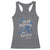 Funny Diabetes Type 1 Awareness Racerback Tank Top Dead Pancreas Society Sugar Skull - Wonder Print Shop