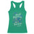 Funny Diabetes Type 1 Awareness Racerback Tank Top Dead Pancreas Society Sugar Skull - Wonder Print Shop