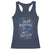 Funny Diabetes Type 1 Awareness Racerback Tank Top Dead Pancreas Society Sugar Skull - Wonder Print Shop