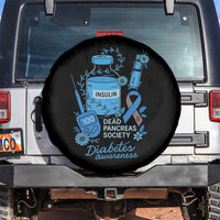 Dead Pancreas Society Spare Tire Cover Funny Diabetes Awareness Insulin T1D Support - Wonder Print Shop