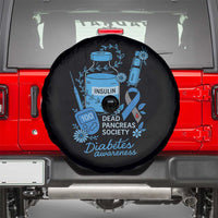 Dead Pancreas Society Spare Tire Cover Funny Diabetes Awareness Insulin T1D Support - Wonder Print Shop