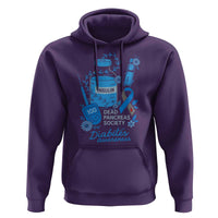 Dead Pancreas Society Hoodie Funny Diabetes Awareness Insulin T1D Support - Wonder Print Shop
