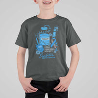 Dead Pancreas Society T Shirt For Kid Funny Diabetes Awareness Insulin T1D Support - Wonder Print Shop