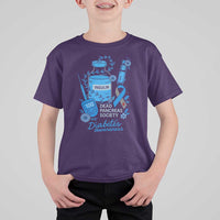 Dead Pancreas Society T Shirt For Kid Funny Diabetes Awareness Insulin T1D Support - Wonder Print Shop