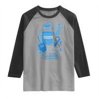 Dead Pancreas Society Raglan Shirt Funny Diabetes Awareness Insulin T1D Support - Wonder Print Shop