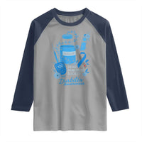 Dead Pancreas Society Raglan Shirt Funny Diabetes Awareness Insulin T1D Support - Wonder Print Shop