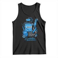 Dead Pancreas Society Tank Top Funny Diabetes Awareness Insulin T1D Support - Wonder Print Shop