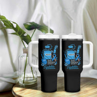Dead Pancreas Society Tumbler With Handle Funny Diabetes Awareness Insulin T1D Support - Wonder Print Shop