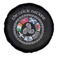 The Celtic Nations Spare Tire Cover Vintage The Seven Celtic Nations Flag