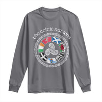 The Celtic Nations Long Sleeve Shirt Vintage The Seven Celtic Nations Flag