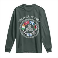 The Celtic Nations Long Sleeve Shirt Vintage The Seven Celtic Nations Flag
