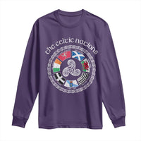 The Celtic Nations Long Sleeve Shirt Vintage The Seven Celtic Nations Flag