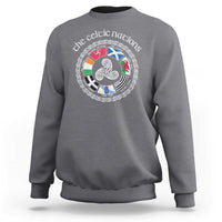 The Celtic Nations Sweatshirt Vintage The Seven Celtic Nations Flag