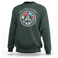 The Celtic Nations Sweatshirt Vintage The Seven Celtic Nations Flag