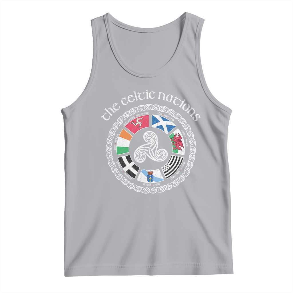 The Celtic Nations Tank Top Vintage The Seven Celtic Nations Flag