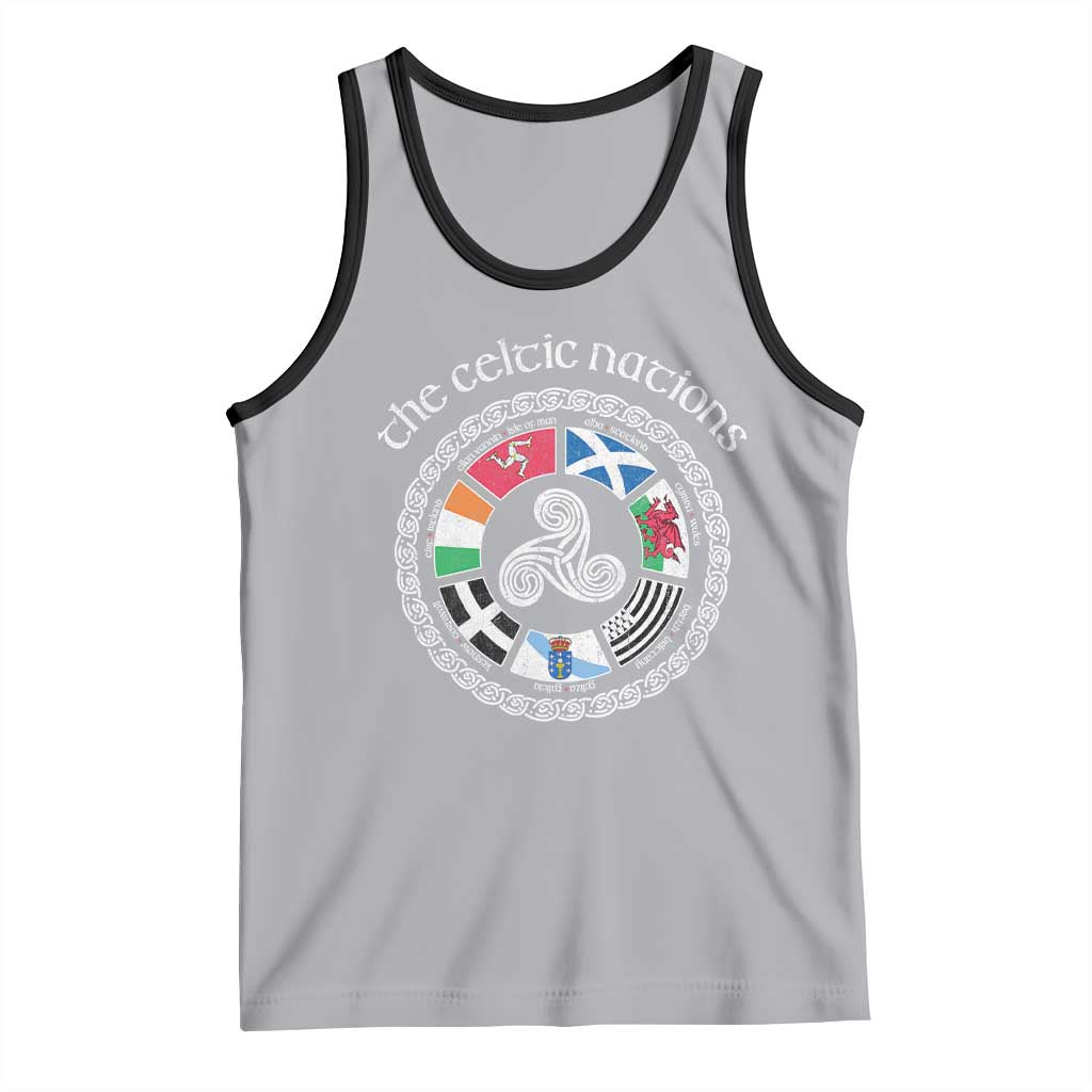 The Celtic Nations Tank Top Vintage The Seven Celtic Nations Flag