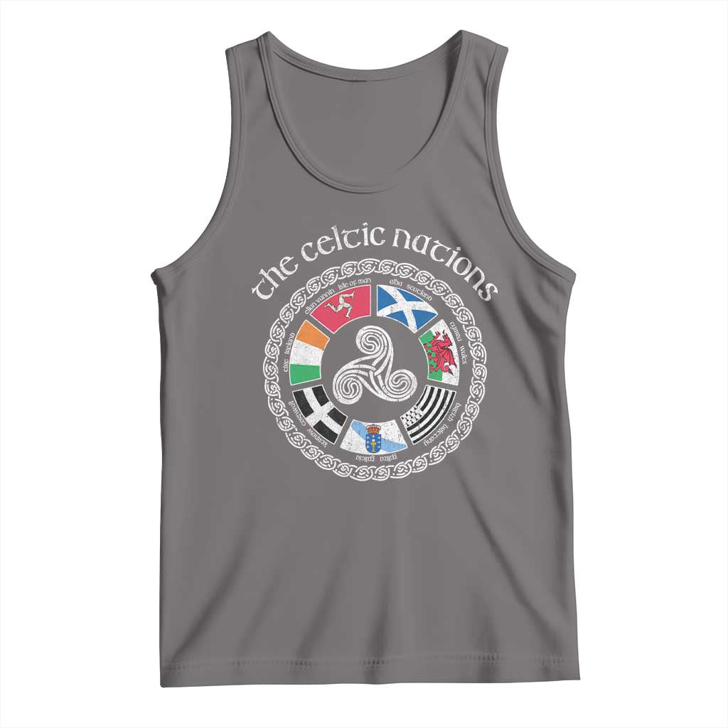 The Celtic Nations Tank Top Vintage The Seven Celtic Nations Flag