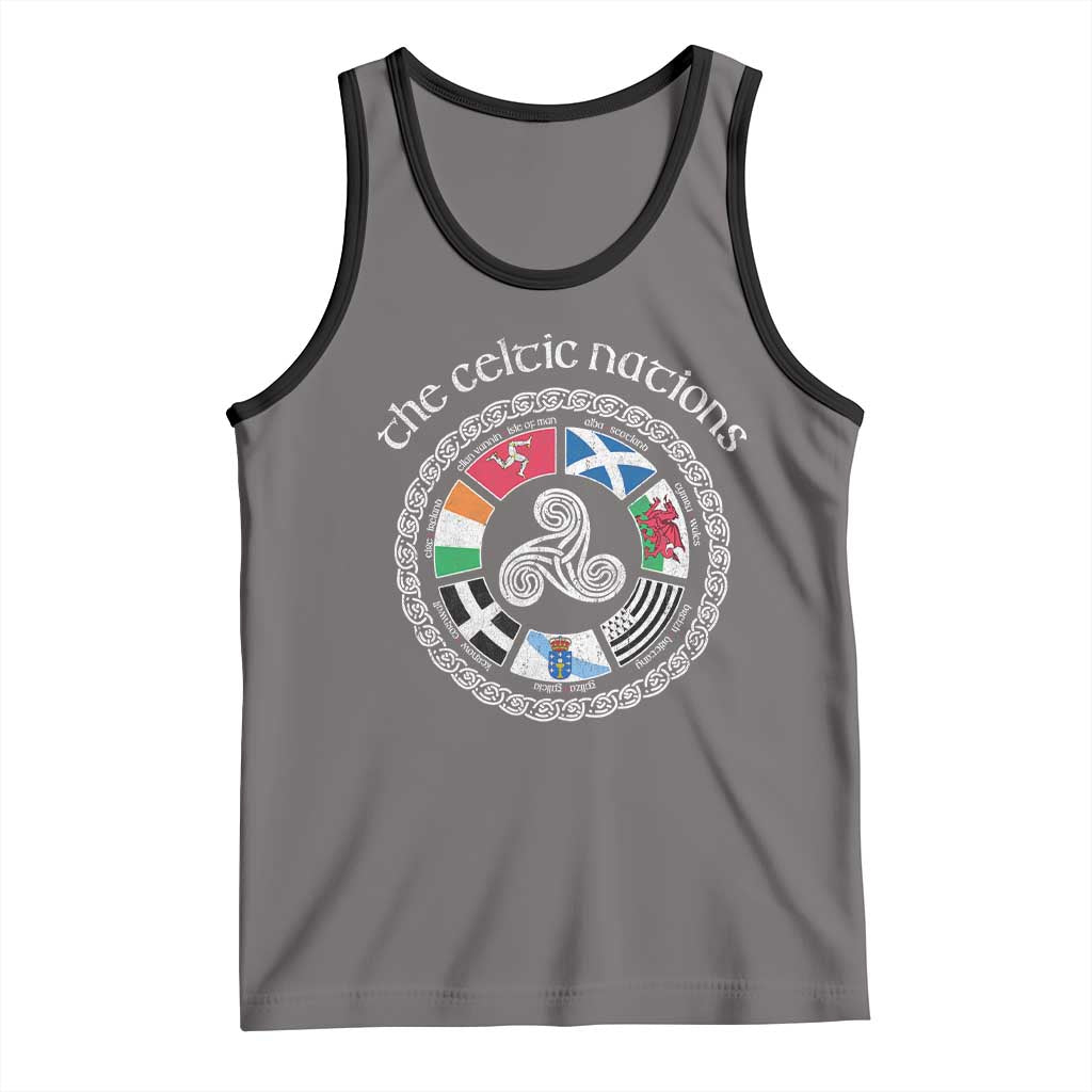 The Celtic Nations Tank Top Vintage The Seven Celtic Nations Flag