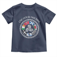 The Celtic Nations Toddler T Shirt Vintage The Seven Celtic Nations Flag