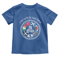 The Celtic Nations Toddler T Shirt Vintage The Seven Celtic Nations Flag