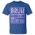 Funny Bruh Purple Up For Military Kids T Shirt Military Child Month
