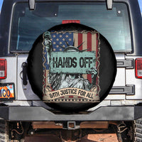 Funny Hands Off With Justice For All Spare Tire Cover Statue Of Liberty American Flag