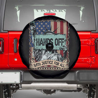 Funny Hands Off With Justice For All Spare Tire Cover Statue Of Liberty American Flag