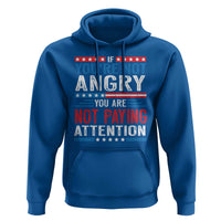 If You Are Not Angry You Are Not Paying Attention Hoodie Vintage Stars And Stripes