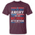 If You Are Not Angry You Are Not Paying Attention T Shirt Vintage Stars And Stripes