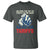 One More Time For The People In The Back We Pay The Tariffs T Shirt Pointing Hand