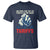 One More Time For The People In The Back We Pay The Tariffs T Shirt Pointing Hand