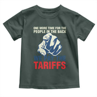 One More Time For The People In The Back We Pay The Tariffs Toddler T Shirt Pointing Hand