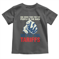 One More Time For The People In The Back We Pay The Tariffs Toddler T Shirt Pointing Hand