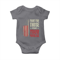 Fight For Those Without Your Privilege Baby Onesie