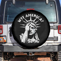 Funny Statue Of Liberty WTF America Spare Tire Cover