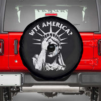 Funny Statue Of Liberty WTF America Spare Tire Cover
