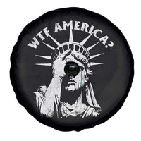 Funny Statue Of Liberty WTF America Spare Tire Cover