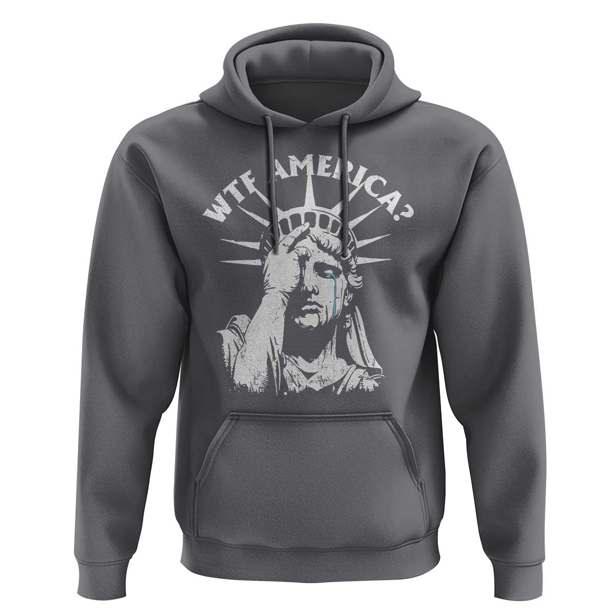 Funny Statue Of Liberty WTF America Hoodie