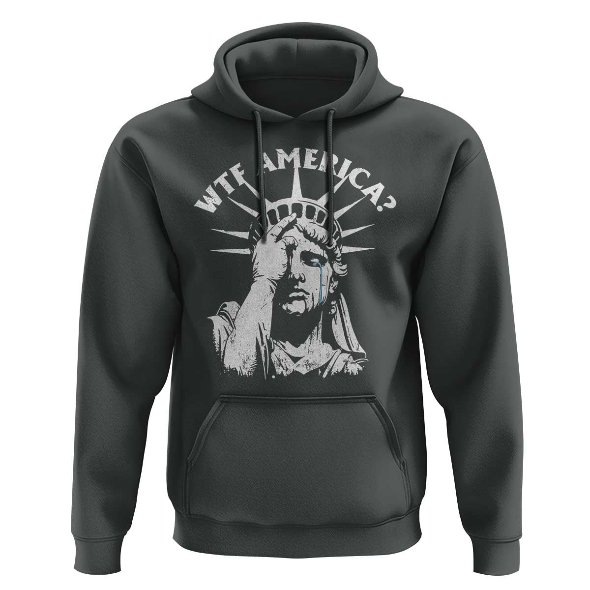 Funny Statue Of Liberty WTF America Hoodie
