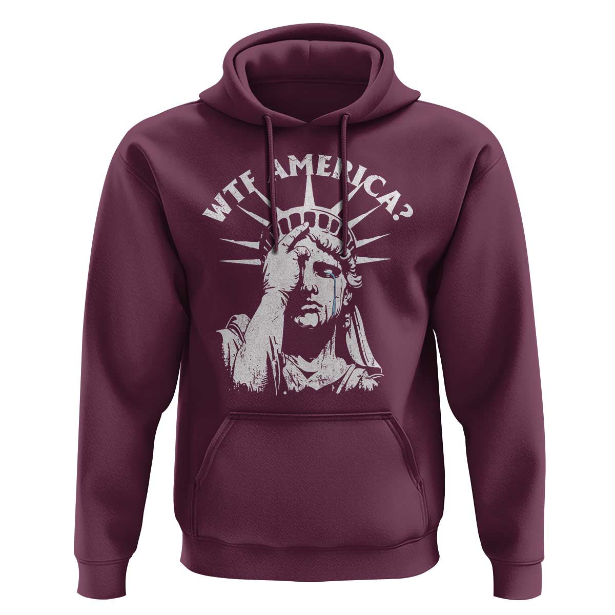 Funny Statue Of Liberty WTF America Hoodie
