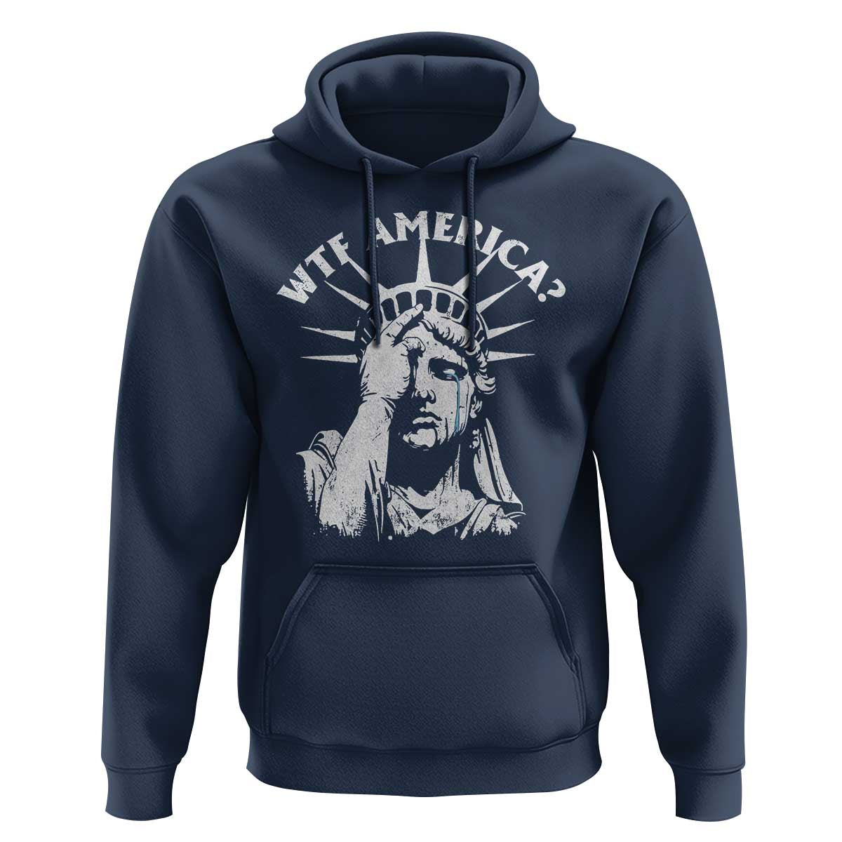 Funny Statue Of Liberty WTF America Hoodie