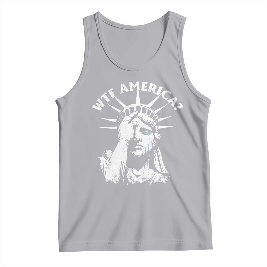 Funny Statue Of Liberty WTF America Tank Top
