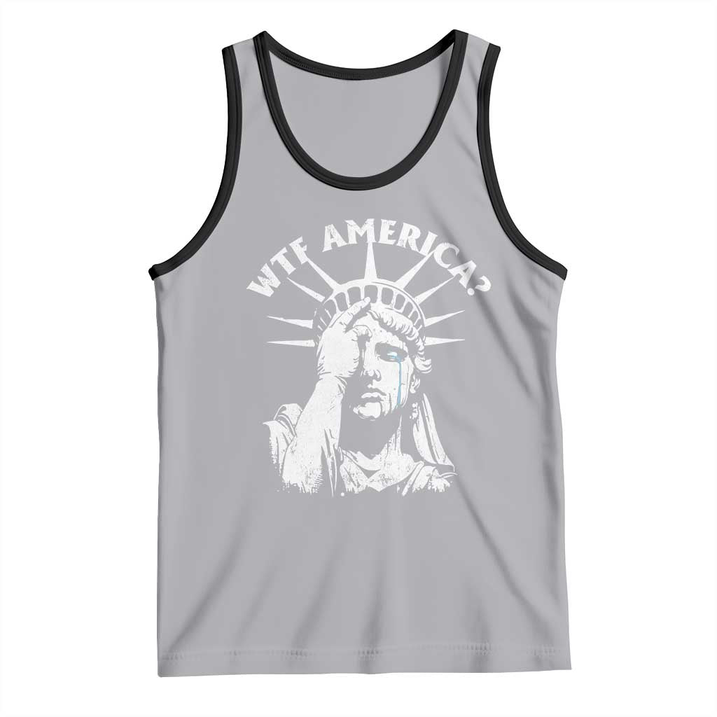 Funny Statue Of Liberty WTF America Tank Top