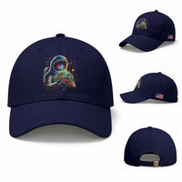 Astronaut Earth Flowers Spaceman Planet Galaxy Universe Baseball Cap