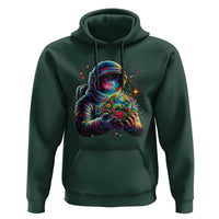 Astronaut Earth Flowers Spaceman Planet Galaxy Universe Hoodie