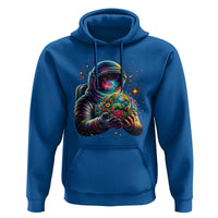 Astronaut Earth Flowers Spaceman Planet Galaxy Universe Hoodie