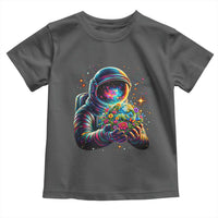 Astronaut Earth Flowers Spaceman Planet Galaxy Universe Toddler T Shirt