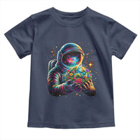 Astronaut Earth Flowers Spaceman Planet Galaxy Universe Toddler T Shirt